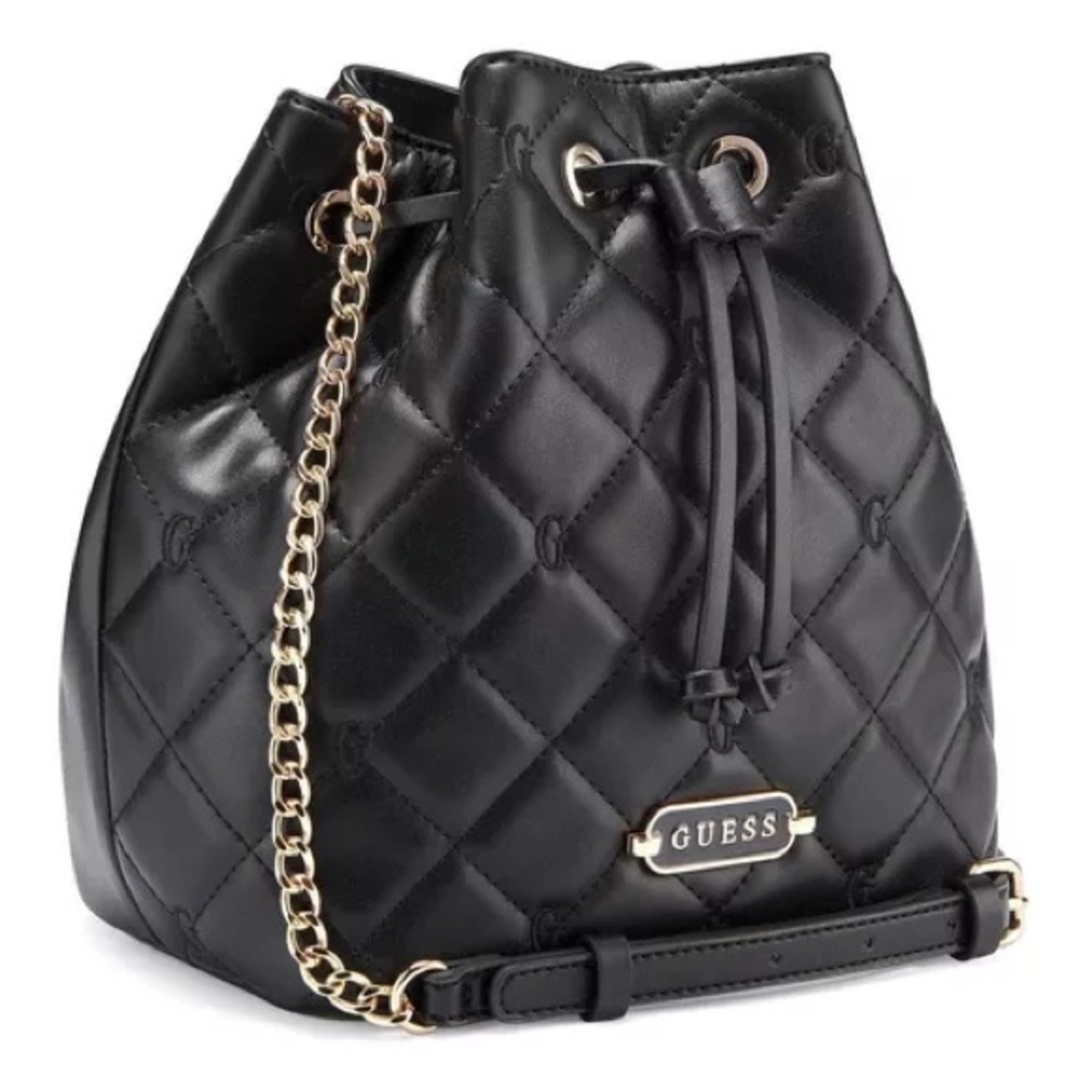 Guess Bucket Handbag Black